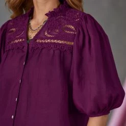 Dianna Lace Top, Petite -Sundance Fashion Shop 0116eee6 f6a8 440a b6cd 891c2701ddb8