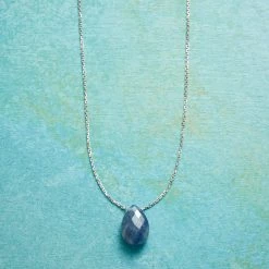 Birthstone Briolette Necklace