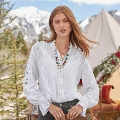 Broderie Top -Sundance Fashion Shop 2812464e 21bb 4010 82fa 94f1a4a828cf