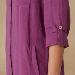 2-pocket Roll-tab Shirt Dress -Sundance Fashion Shop 36539885 29e0 444f 850d 9c4e964b9c2a