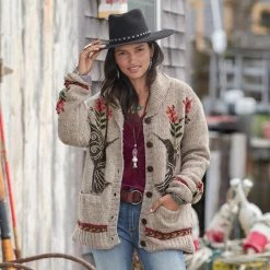 Hummingbird Blooms Cardigan