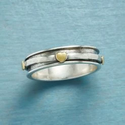 Golden Hearts Ring