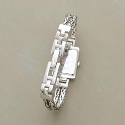 Sterling Chain Bracelet Watch