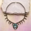 1930s Blue Gem Squash Blossom Necklace -Sundance Fashion Shop 53d7c4af 1390 42f0 a49b dc1329f9a893