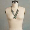 Blue Gem Squash Blossom Necklace -Sundance Fashion Shop 55690bad 7480 4681 a32f 31fdf33d0ff5