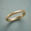 Yellow Gold Life Peace Dream Ring
