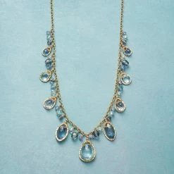 Blue Delicacies Necklace
