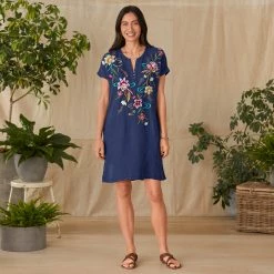Easy Florals Tunic Dress