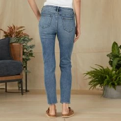 Jackie High Rise Ankle Jeans