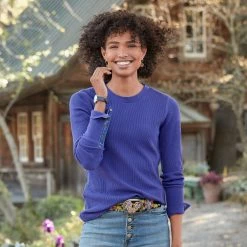 Crewneck Thermal, Petite -Sundance Fashion Shop 90ca122b 418b 45aa bb6d 7c6cc6112f95