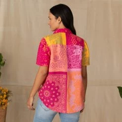 Mixed Tales Shirt, Petite -Sundance Fashion Shop 9afc4c4a 4587 46fc b623 107d8501d198
