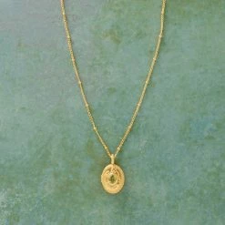 Gold Vermeil Birthstone Locket -Sundance Fashion Shop a05a61dd c745 4436 8caa f48cbcbba066