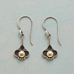 Half Lotus Earrings