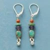 Turquoise Freefall Earrings