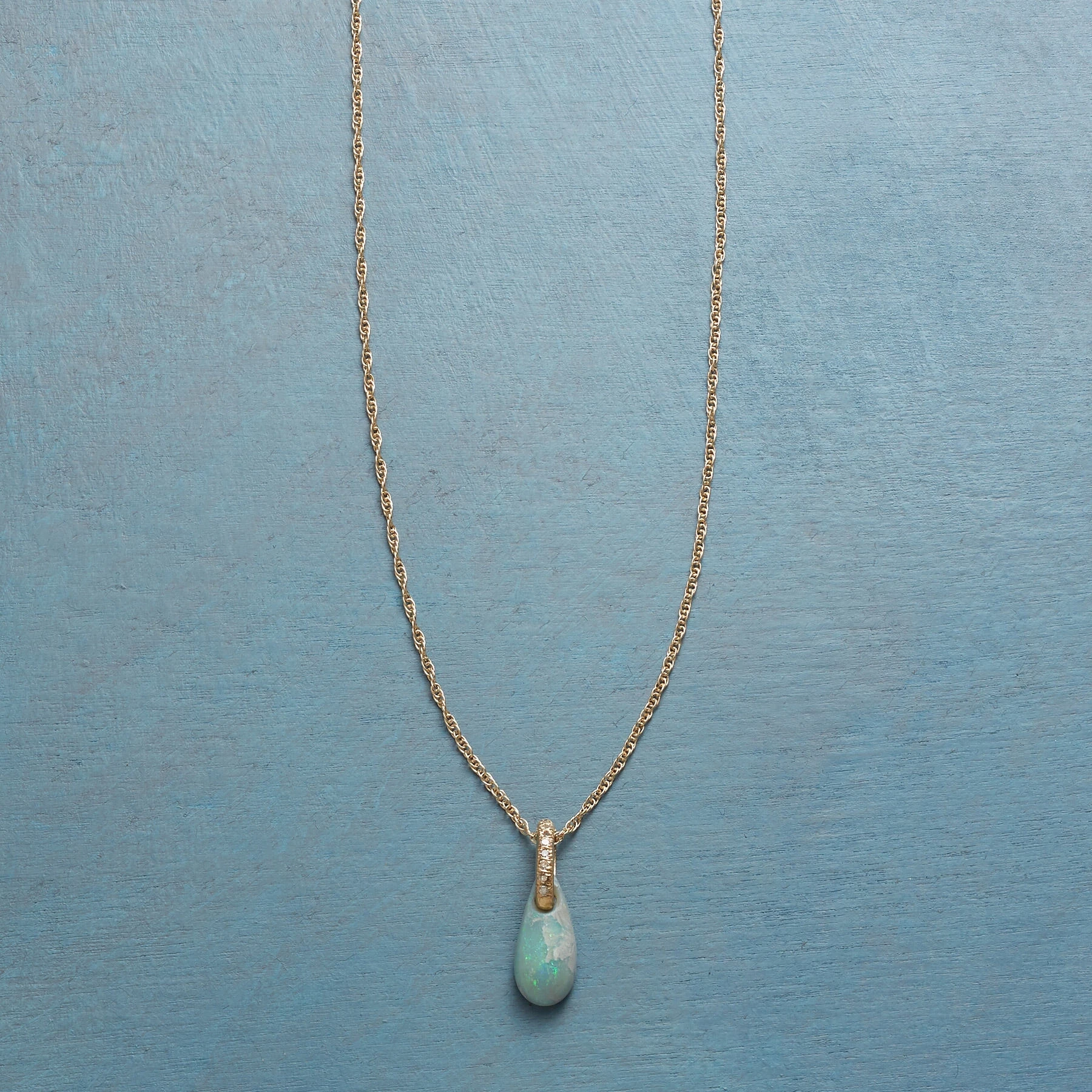 Harper Black Opal Necklace 5 Harper Black Opal Necklace - Image 3