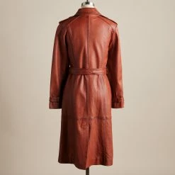 Araminta Leather Trench Coat -Sundance Fashion Shop bba5b1c5 f30d 45f9 9b6e cb4e2eadd9f2