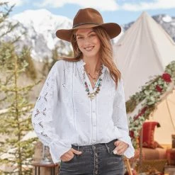 Broderie Top -Sundance Fashion Shop c2cc1986 8fd5 4ad9 9b84 c5a339ae985b