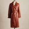 Araminta Leather Trench Coat -Sundance Fashion Shop c928808a dcc1 4ea7 9e87 fab8edd1a5a9