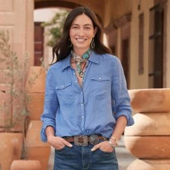 Willow Linen Shirt -Sundance Fashion Shop d67cd306 6ecb 49b1 afdf 659893fb3c5b