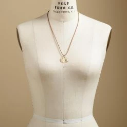 Gold Date And Initial Charm -Sundance Fashion Shop dd1d2980 feb0 495a 8a76 ce27ceab3291