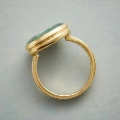 Embraced Emerald Ring