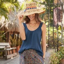 Kaelie Ruffle Camisole, Petite -Sundance Fashion Shop ea19c578 5d55 4636 89a2 31471debc184