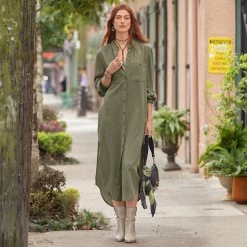 Adrienne Shirt Dress, Petite