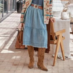 Noemi Denim Skirt - Petites