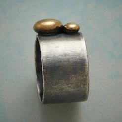 Bronze Pebble Ring