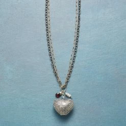 Stamped Heart Necklace -Sundance Fashion Shop fbb5396f 8701 48a8 874a bfe49609b62c